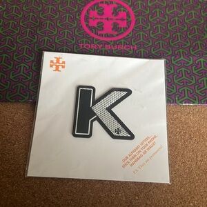 NWT Tori Burch - Iconic Fabric Letters Letters $30